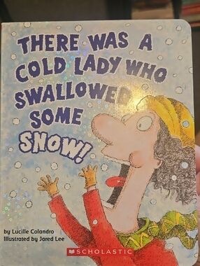 There Was A Cold Lady Who Swallowed Some Snow. Board Book. Buy 1 Book Listing,